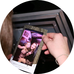 Mirrored photo booth rental for your prom