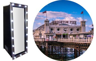 Selfie Mirror hire in Brighton
